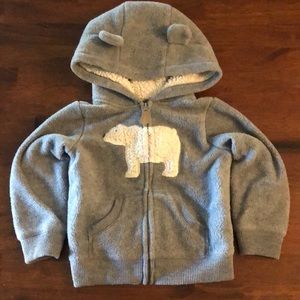 Freeze bear hoodie Sz 18 Months